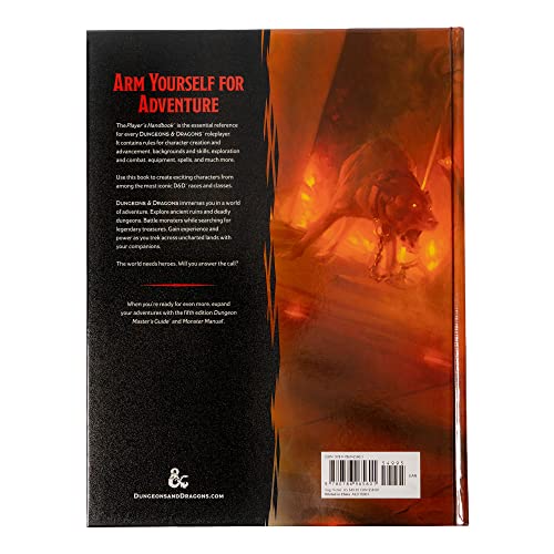 Dungeons & Dragons Core Rulebook: Player's Handbook - Golden Lane Games
