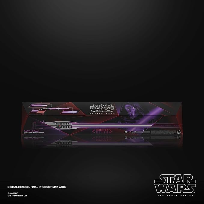 Star Wars Hasbro The Series Darth Revan Force FX Elite Electronic Lightsaber