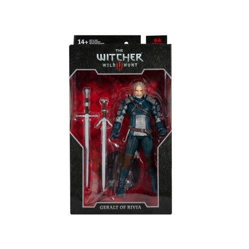 The Witcher III Wild Hunt: Geralt of Rivia - Viper Armor Teal Dye Action Figure - Golden Lane Games
