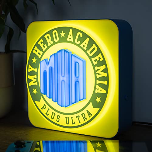 Official My Hero Academia 3D Desk Lamp / Wall Light - Golden Lane Games
