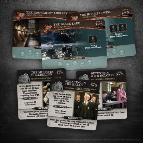 Harry Potter: Hogwarts Battle - The Charms and Potions Expansion - Golden Lane Games